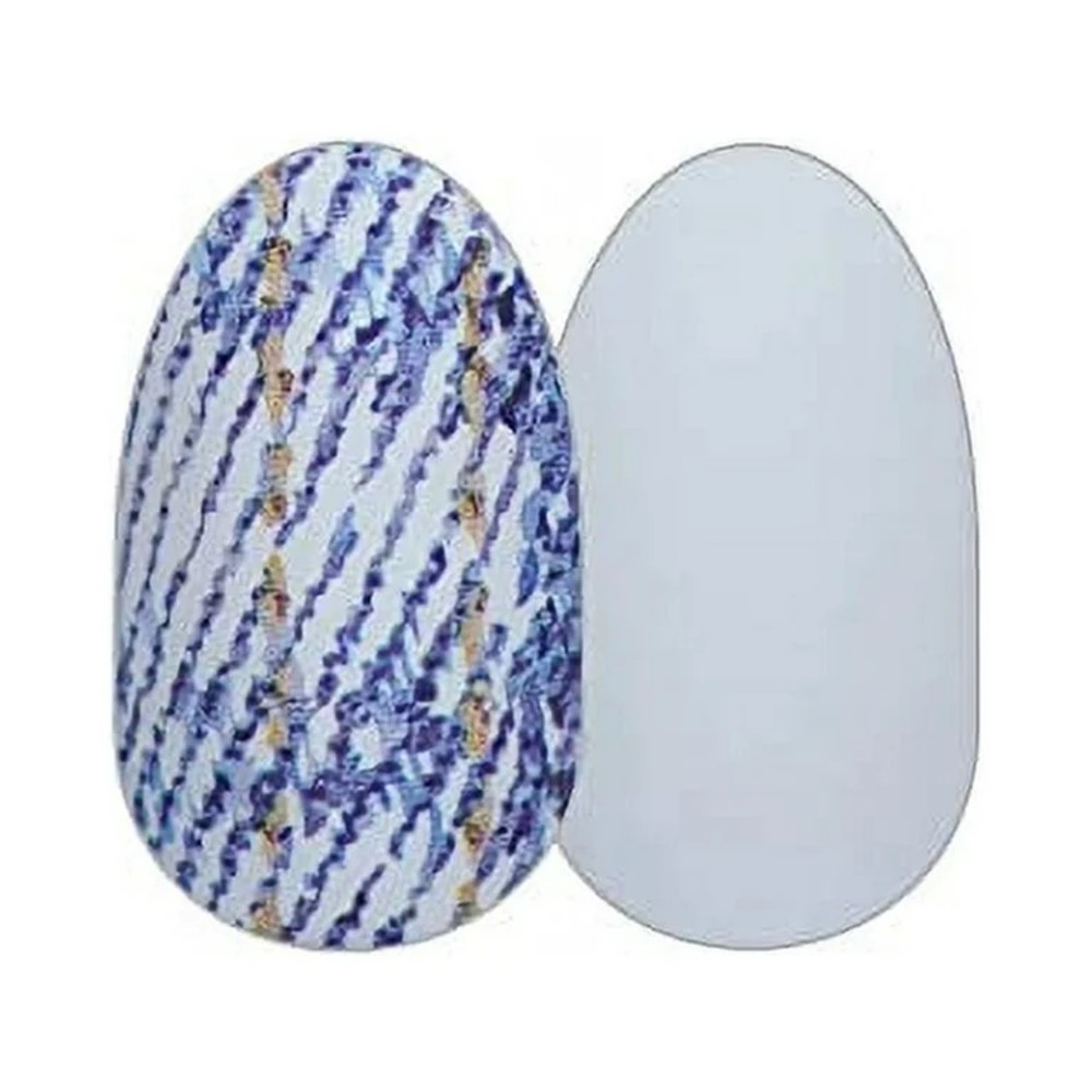 Color Street BLUE JEAN BABY Pale Blue & Classic Denim Design Nail Strips Set